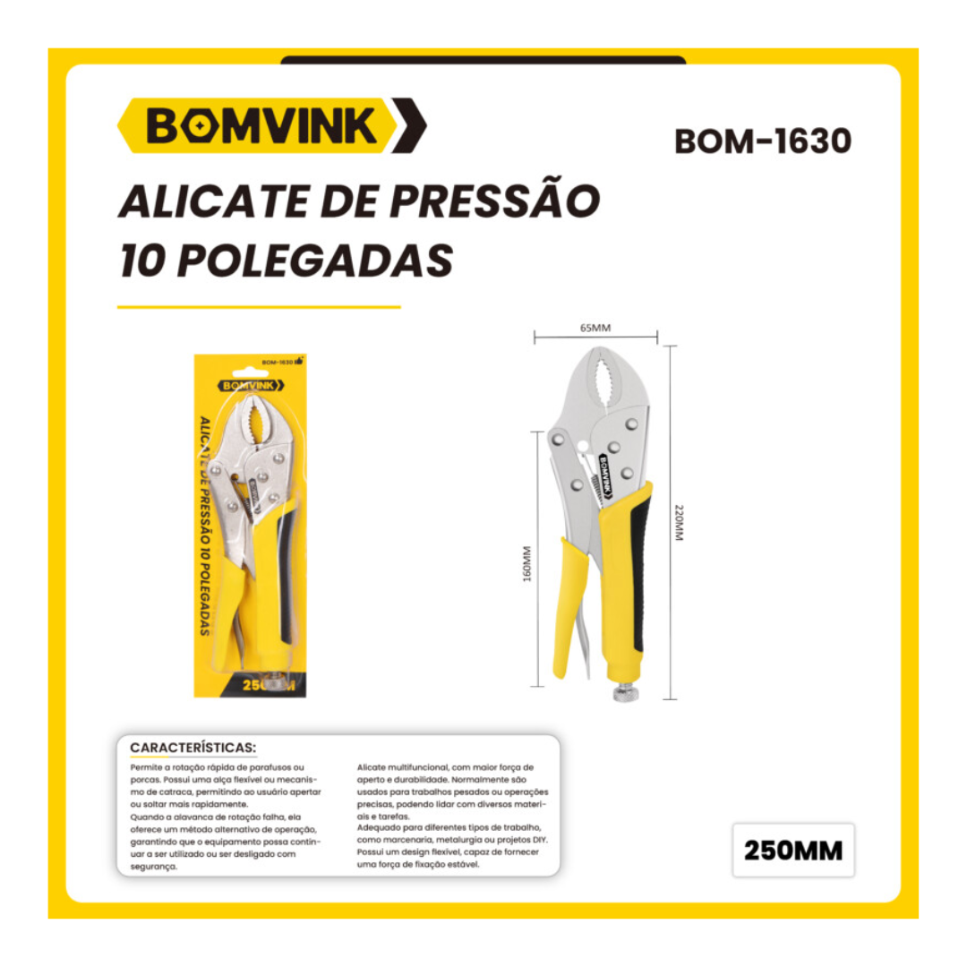 Alicate de Pressão