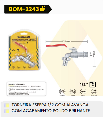 Torneira Esfera